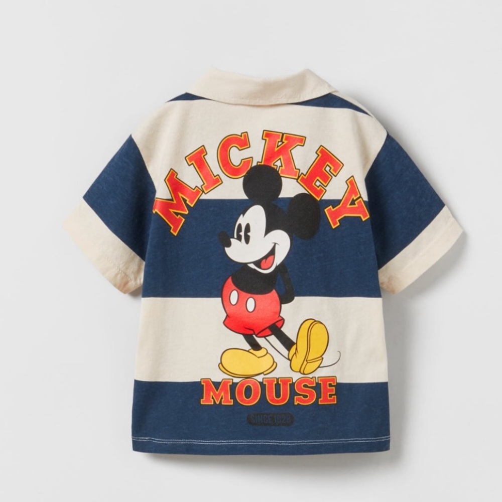 ZARA DISNEY Kids Mickey Mouse Polo